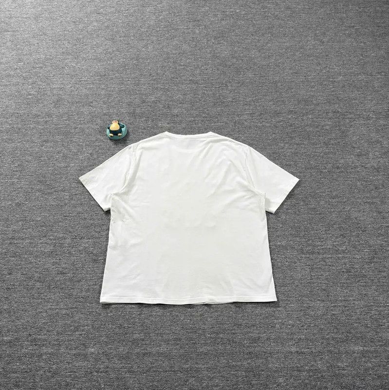 Loewe Loewe White Cotton Men's T-Shirt 0089 Size US XL / EU 56 / 4 - 2 Thumbnail