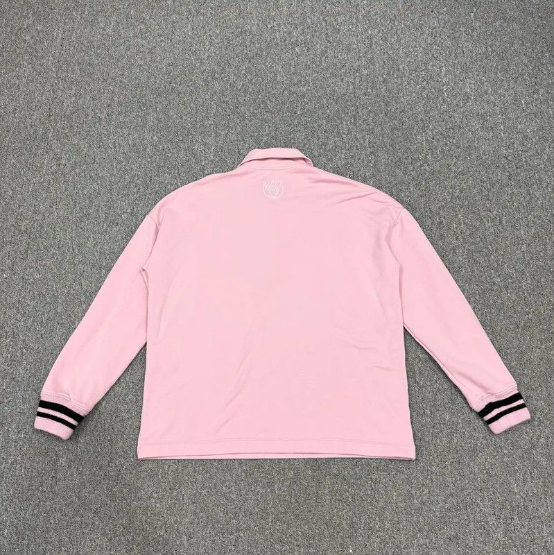 Loewe Loewe Pink Cotton Long Sleeve Polo 0089 Size US S / EU 44-46 / 1 - 2 Thumbnail