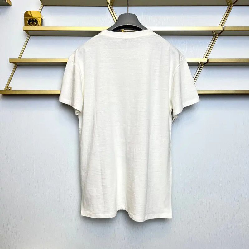 Loewe Loewe Summer White Cotton Printed T-Shirt 0089 Size US XS / EU 42 / 0 - 3 Thumbnail