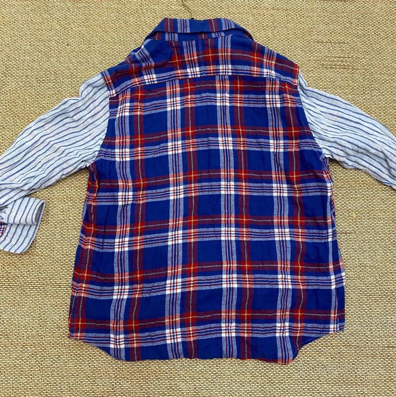 Loewe Loewe Color Block Cotton Shirt for Men 0089 Size US M / EU 48-50 / 2 - 5 Thumbnail