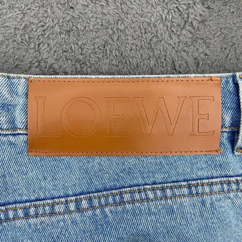 Loewe Loewe Casual Blue Cotton Pants 0089 Size US 40 / EU 56 - 3 Thumbnail