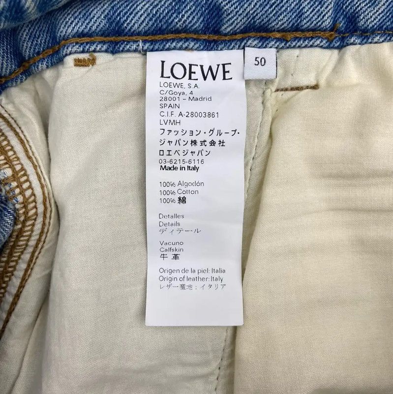 Loewe Loewe Casual Blue Cotton Pants 0089 Size US 40 / EU 56 - 5 Thumbnail