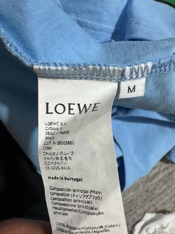Loewe Loewe Blue Cotton Totoro Print T-Shirt 0089 Size US M / EU 48-50 / 2 - 5 Thumbnail