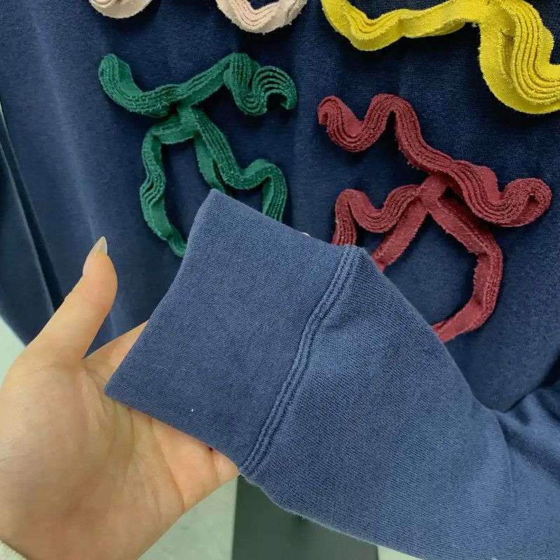 Loewe Loewe Blue Cotton Men's Sweatshirt 0089 Size US L / EU 52-54 / 3 - 5 Thumbnail