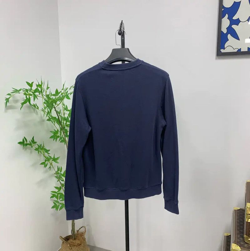 Loewe Loewe Blue Cotton Men's Sweatshirt 0089 Size US L / EU 52-54 / 3 - 2 Thumbnail