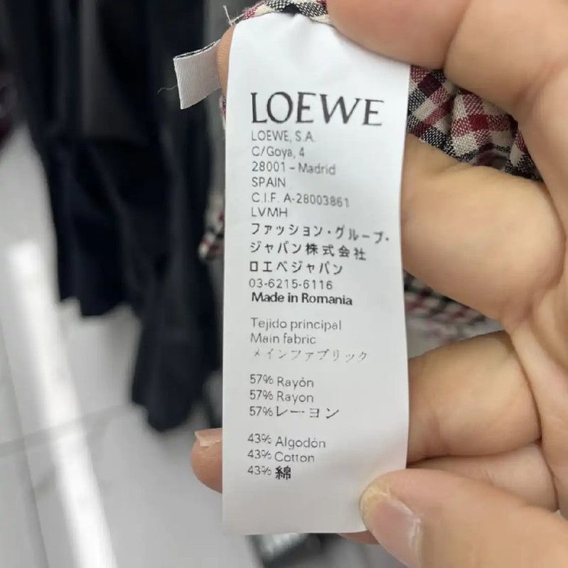 Loewe LOEWE Multicolor Men's Shirt 0089 Size US M / EU 48-50 / 2 - 4 Thumbnail