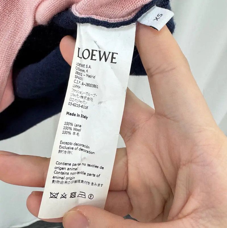 Loewe Loewe Multicolor Wool Embroidered Long Sleeve Knit 0089 Size US XS / EU 42 / 0 - 6 Thumbnail