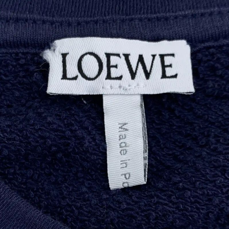 Loewe Loewe Blue Cotton Men's Sweatshirt 0089 Size US S / EU 44-46 / 1 - 6 Thumbnail