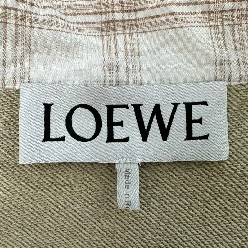 Loewe Loewe Men's White Checkered Long Sleeve Shirt 0089 Size US L / EU 52-54 / 3 - 7 Thumbnail