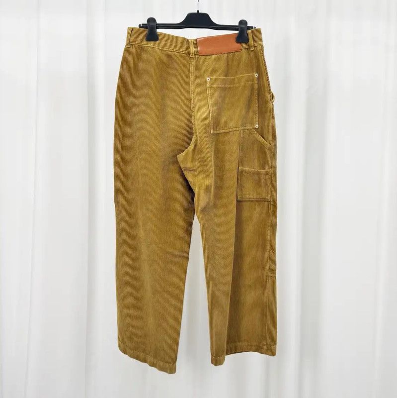 Loewe Loewe Brown Striped Cotton Blend Casual Trousers 0089 Size US 27 - 2 Thumbnail