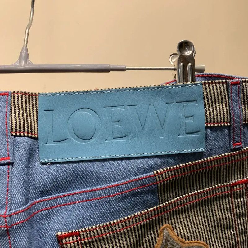 Loewe Loewe Blue Casual Pants for Men 0089 Size US 44 / EU 60 - 6 Thumbnail