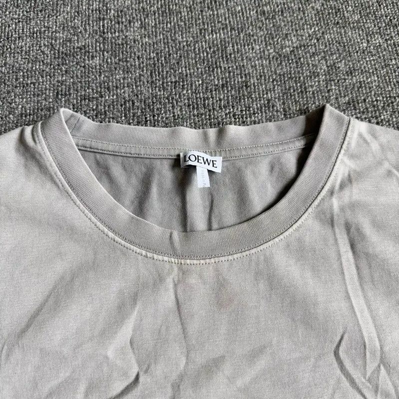 Loewe Loewe Gray Cotton Men's T-Shirt 0089 Size US L / EU 52-54 / 3 - 5 Thumbnail