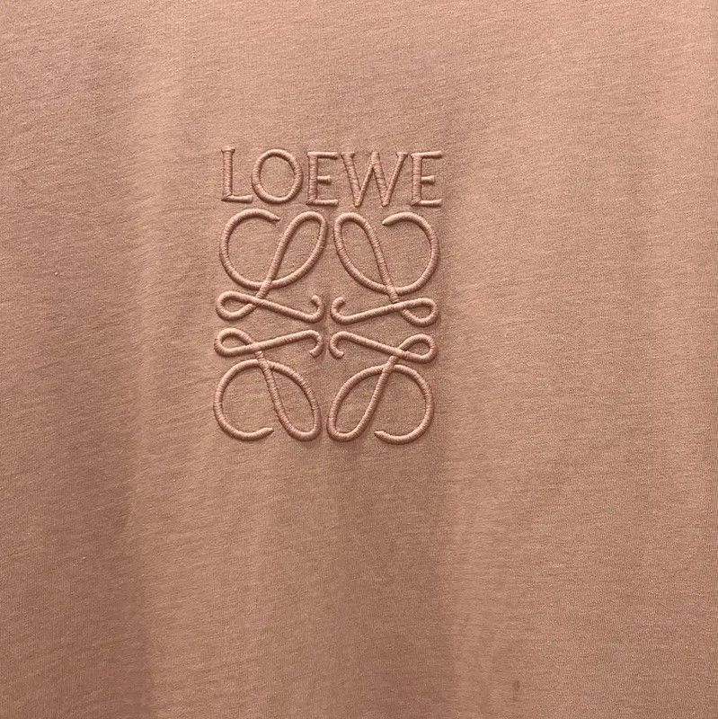 Loewe Loewe Pink Cotton T-Shirt for Men 0089 Size US M / EU 48-50 / 2 - 4 Thumbnail