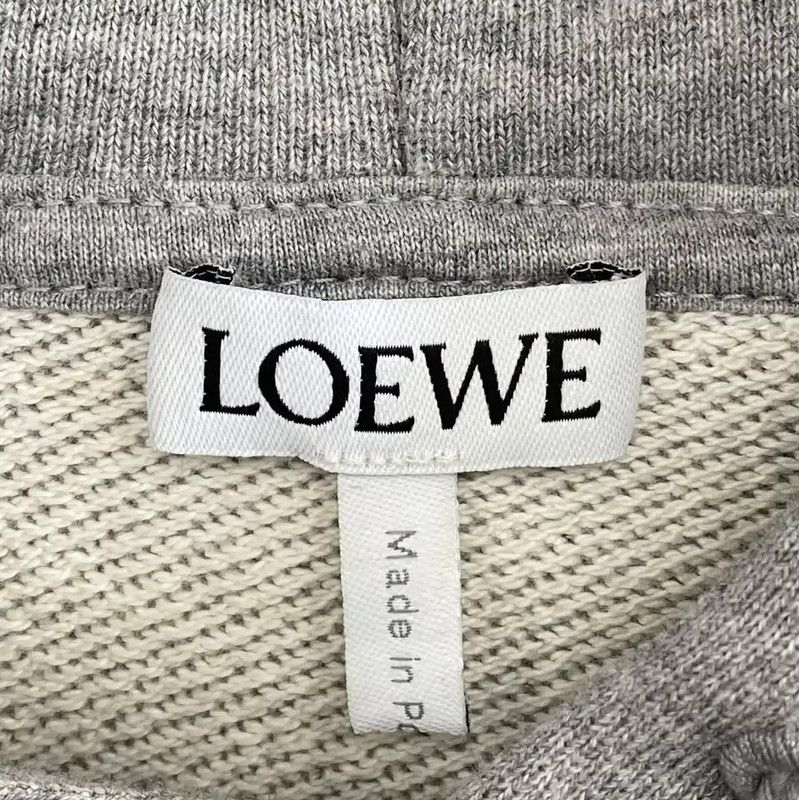 Loewe Loewe Gray Hoodie for Men in XXS Size 0089 Size US XXS / EU 40 - 4 Thumbnail