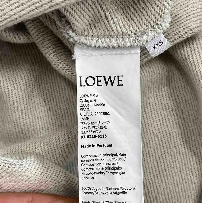 Loewe Loewe Gray Hoodie for Men in XXS Size 0089 Size US XXS / EU 40 - 5 Thumbnail
