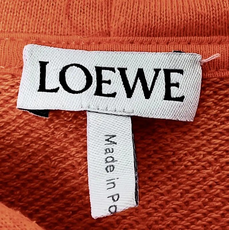 Loewe Loewe Men's Orange Cotton Blend Hoodie 0089 Size US XS / EU 42 / 0 - 4 Thumbnail