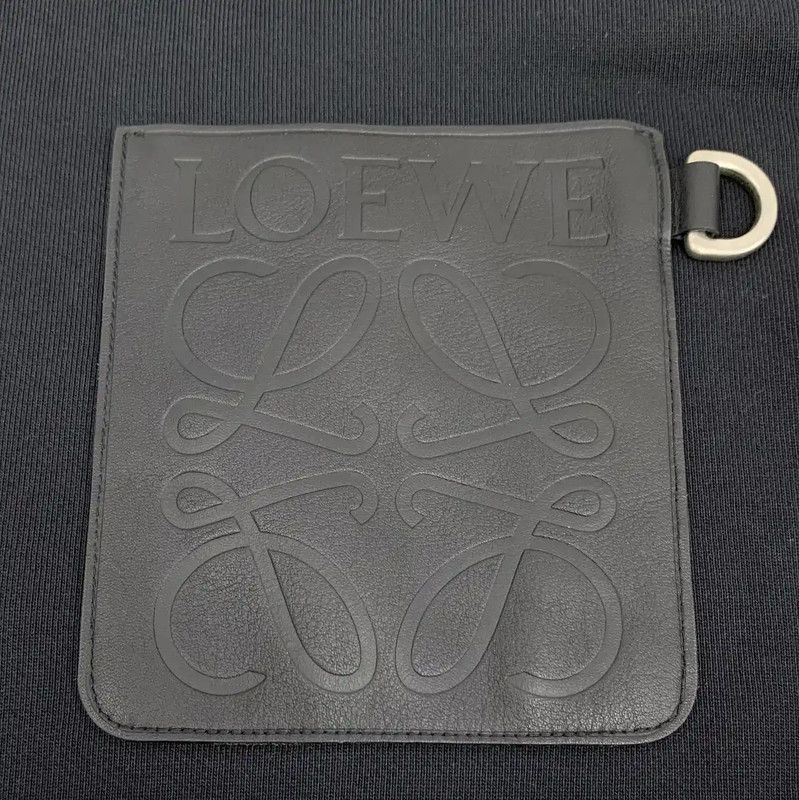 Loewe Loewe Black Cotton Hoodie for Men 0089 Size US S / EU 44-46 / 1 - 5 Thumbnail