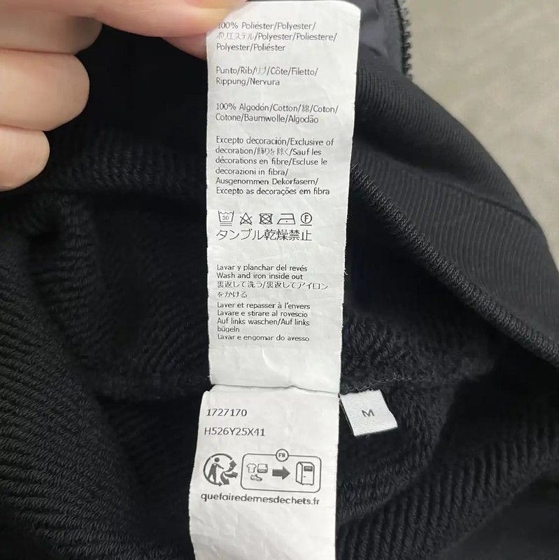 Loewe Loewe Black Cotton Men's Hoodie 0089 Size US M / EU 48-50 / 2 - 7 Thumbnail