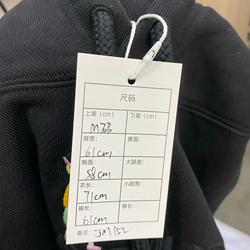 Loewe Loewe Black Cotton Men's Hoodie 0089 Size US M / EU 48-50 / 2 - 8 Thumbnail