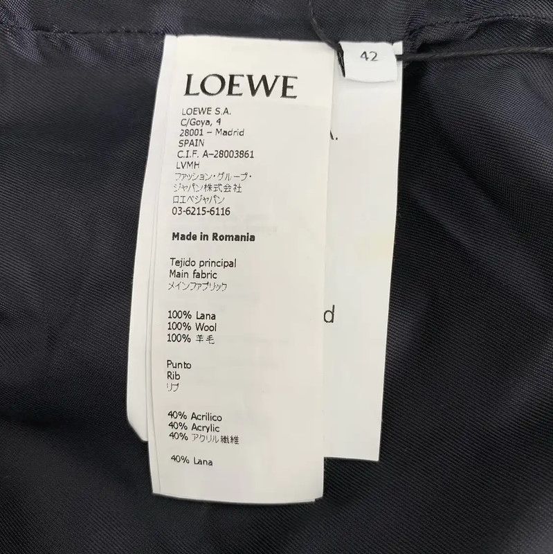 Loewe Loewe Colorblock Wool Men’s Jacket 0089 Size US M / EU 48-50 / 2 - 7 Thumbnail
