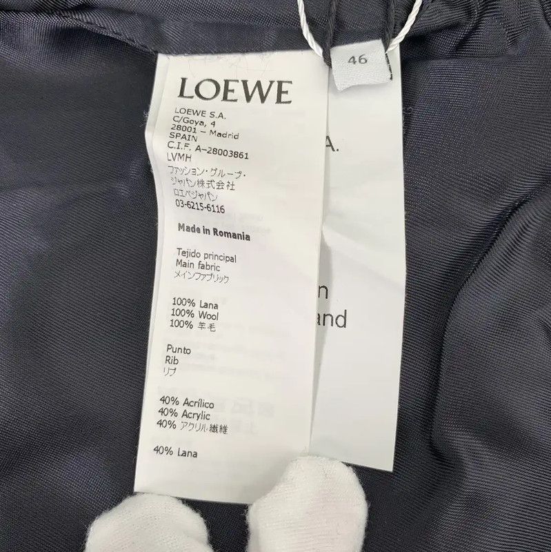 Loewe LOEWE Color Block Wool Men's Jacket 0089 Size US S / EU 44-46 / 1 - 7 Thumbnail