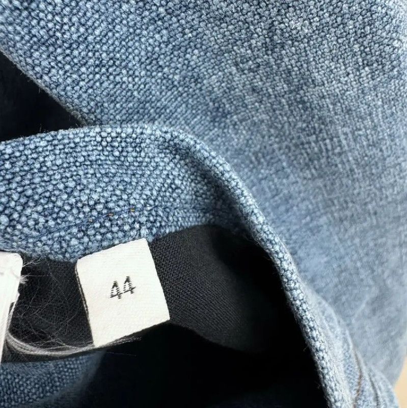Loewe Loewe Blue Linen Long Sleeve Shirt 0089 Size US M / EU 48-50 / 2 - 5 Thumbnail