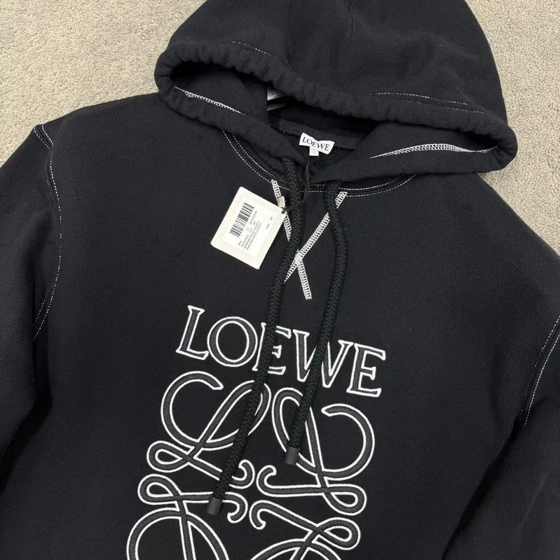Loewe Loewe Black Cotton Men's Sweatshirt 0089 Size US L / EU 52-54 / 3 - 2 Thumbnail