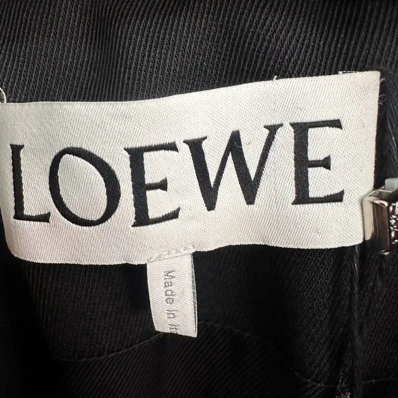 Loewe Loewe Black Long Sleeve Cotton Jacket 0089 Size US L / EU 52-54 / 3 - 3 Thumbnail