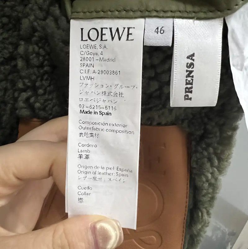 Loewe Loewe Green Cotton Short Jacket for Men 0089 Size US M / EU 48-50 / 2 - 3 Thumbnail