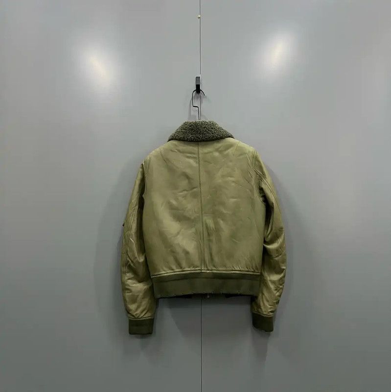 Loewe Loewe Green Cotton Short Jacket for Men 0089 Size US M / EU 48-50 / 2 - 2 Thumbnail