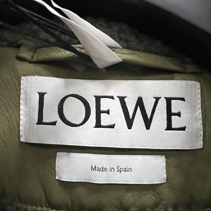 Loewe Loewe Green Cotton Short Jacket for Men 0089 Size US M / EU 48-50 / 2 - 4 Thumbnail
