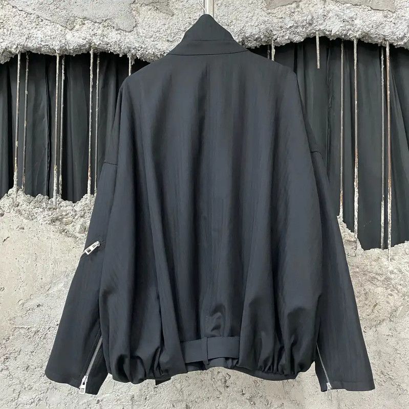 Loewe Loewe Black Long Sleeve Outerwear Jacket 0089 Size US M / EU 48-50 / 2 - 2 Thumbnail