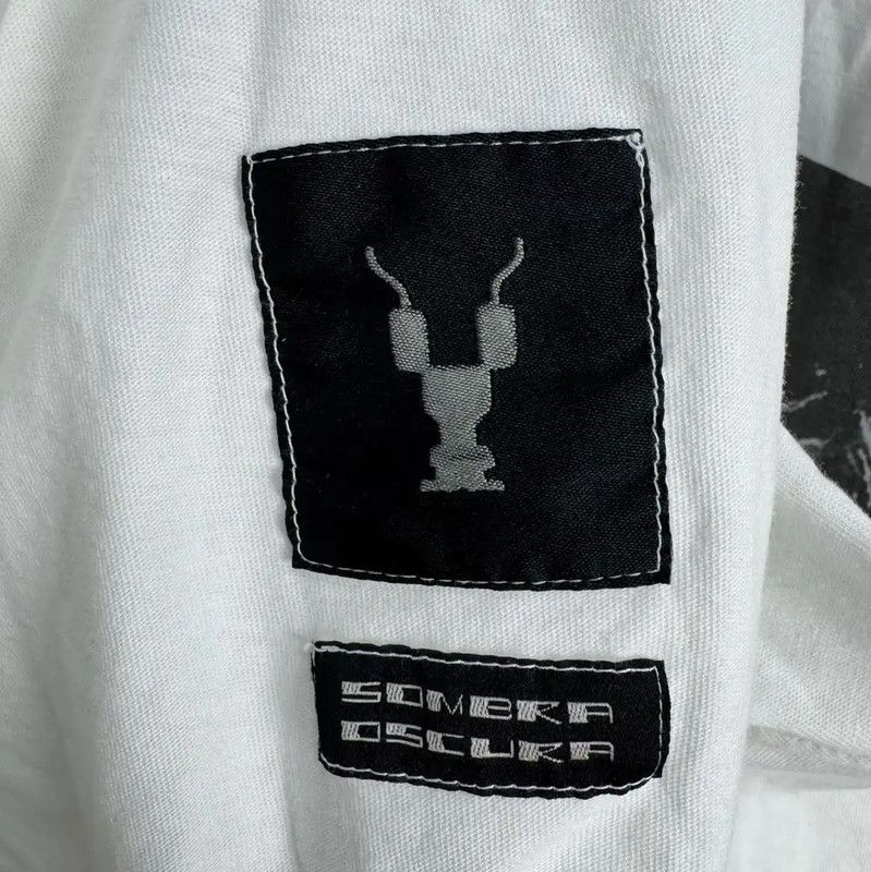 Rick Owens Rick Owens White Graphic T-Shirt for Men 0089 Size US M / EU 48-50 / 2 - 3 Thumbnail