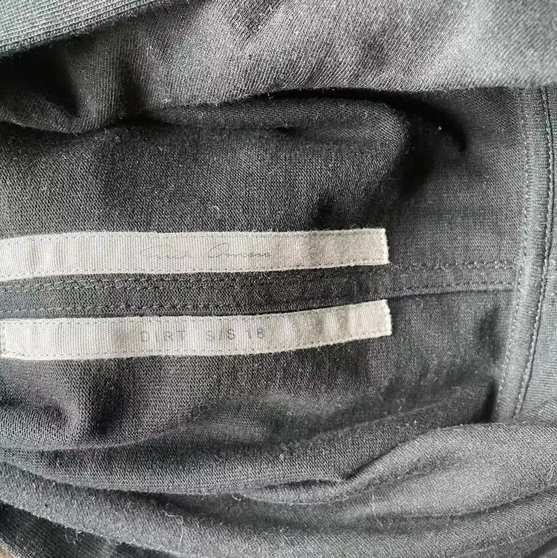 Rick Owens Rick Owens Black Cotton Men's Hoodie 0089 Size US S / EU 44-46 / 1 - 3 Thumbnail