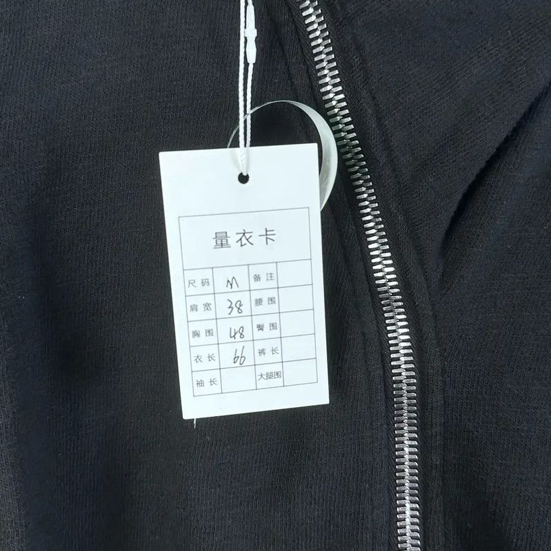 Rick Owens Rick Owens Black Men's Hoodie Jacket 0089 Size US M / EU 48-50 / 2 - 5 Thumbnail