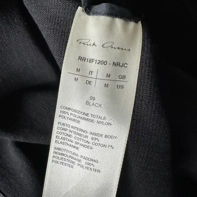 Rick Owens Rick Owens Black Cotton Spring Coat 0089 Size US M / EU 48-50 / 2 - 6 Thumbnail