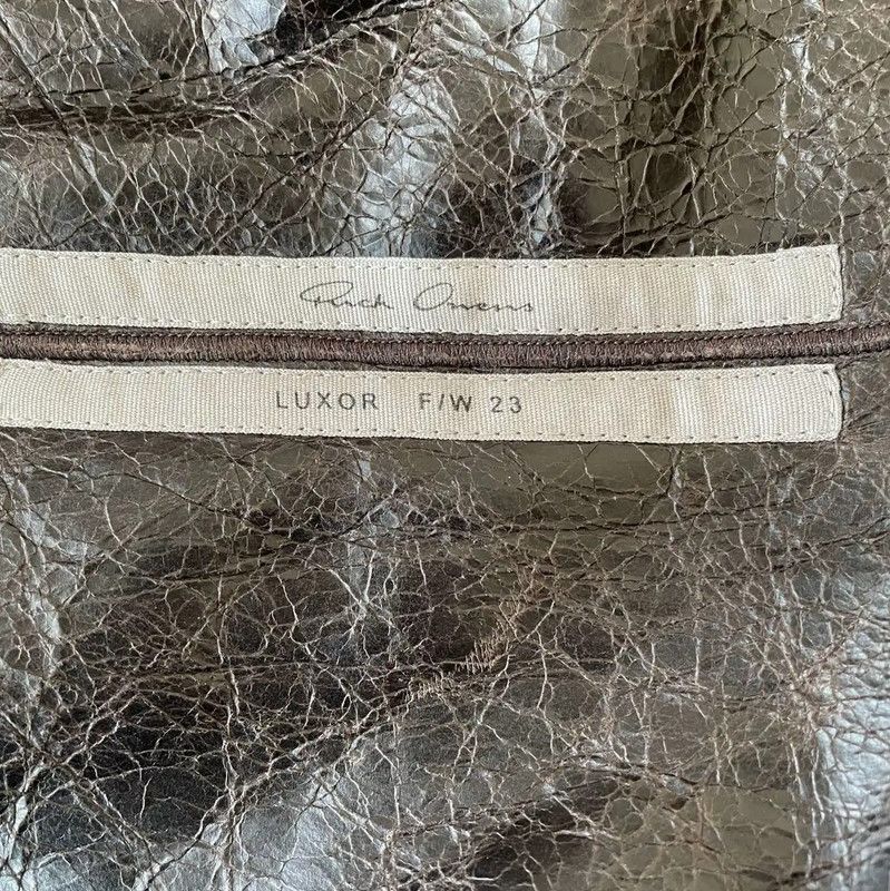 Rick Owens Rick Owens Brown Shearling Zip-Up Jacket 0089 Size US M / EU 48-50 / 2 - 5 Thumbnail