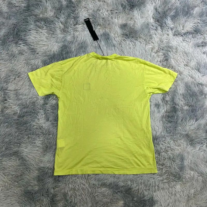 Stone Island Stone Island Men's Yellow Cotton T-Shirt 0089 Size US M / EU 48-50 / 2 - 2 Thumbnail