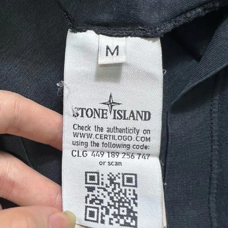 Stone Island Stone Island Men's Black Cotton T-Shirt 0089 Size US M / EU 48-50 / 2 - 4 Thumbnail
