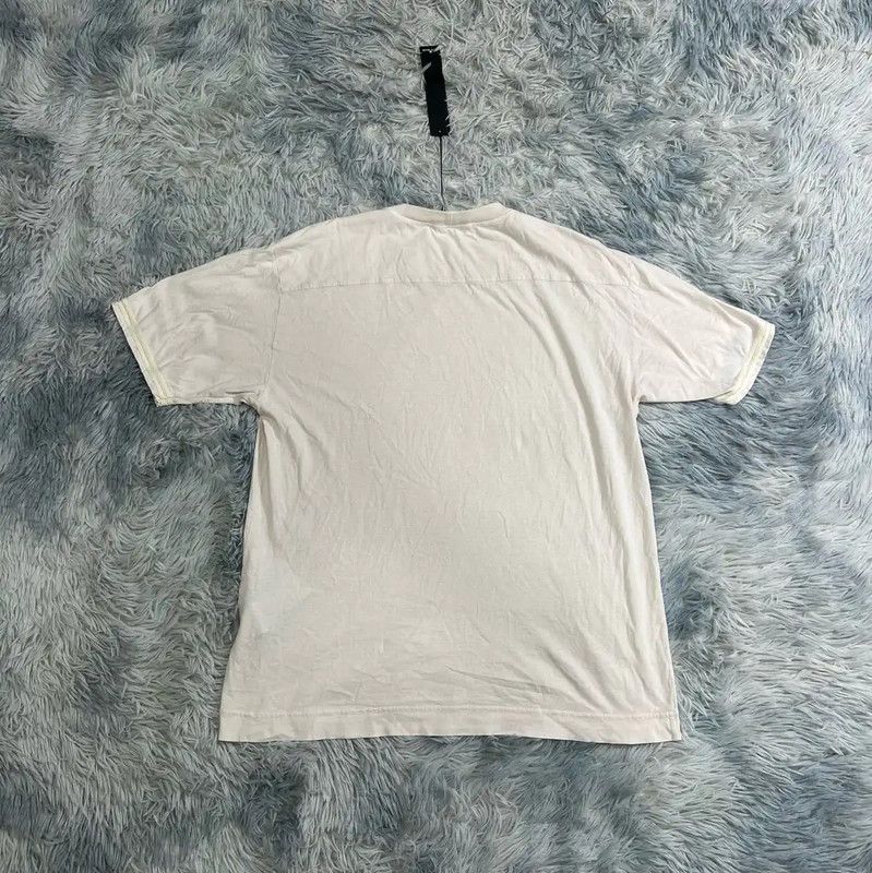 Stone Island Stone Island White Cotton Men's T-Shirt 0089 Size US L / EU 52-54 / 3 - 2 Thumbnail