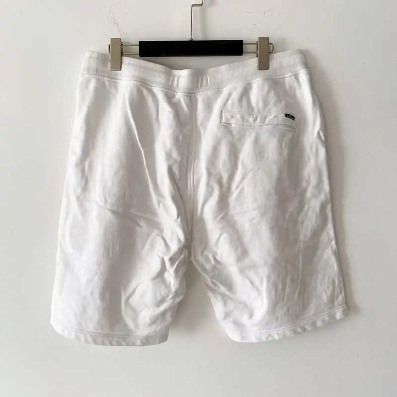 Stone Island Stone Island Men's Summer White Printed Shorts 0089 Size US 44 / EU 60 - 2 Thumbnail
