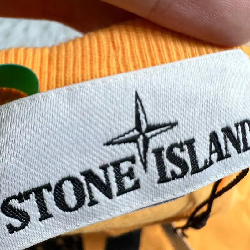 Stone Island Stone Island Yellow Cotton Men's T-Shirt 0089 Size US L / EU 52-54 / 3 - 3 Thumbnail