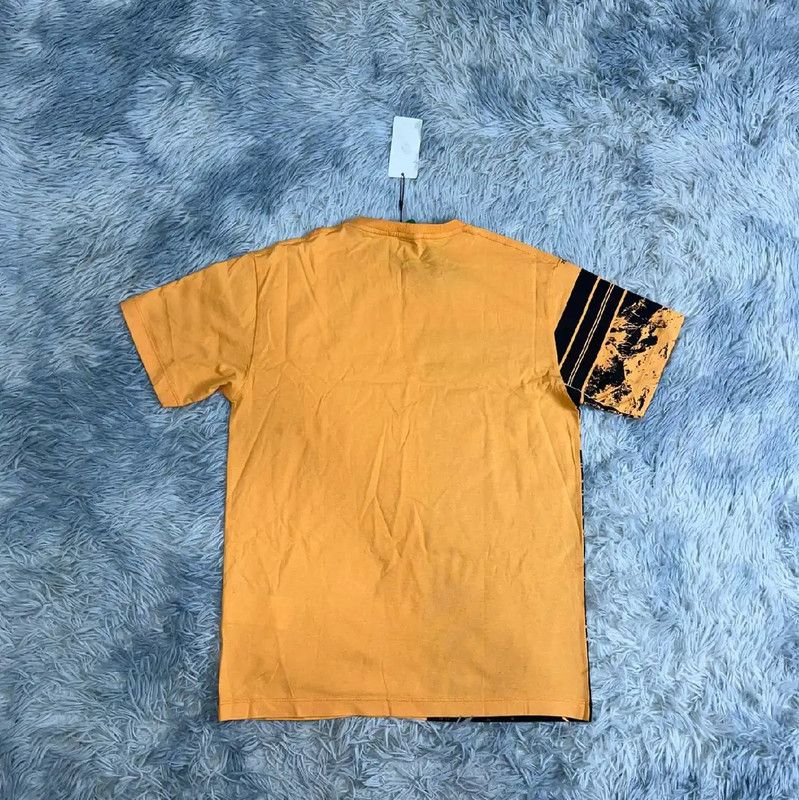 Stone Island Stone Island Yellow Cotton Men's T-Shirt 0089 Size US L / EU 52-54 / 3 - 2 Thumbnail