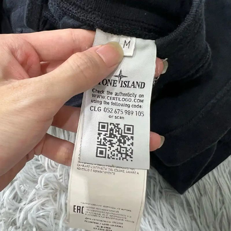 Stone Island Stone Island Black Cotton Men's Shorts 0089 Size US 28 / EU 44 - 4 Thumbnail