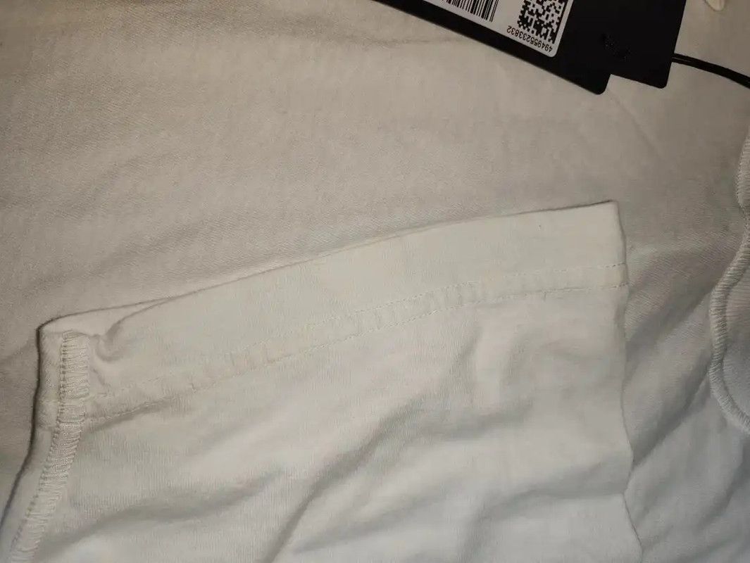 Stone Island Stone Island Men's Summer White Cotton T-Shirt 0089 Size US M / EU 48-50 / 2 - 8 Thumbnail