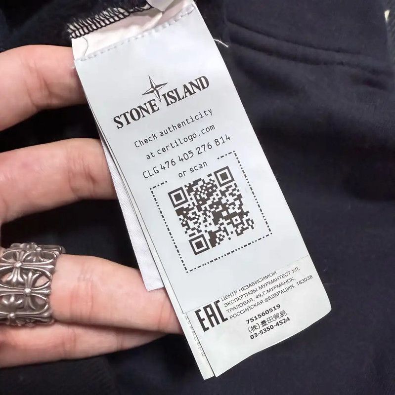 Stone Island Stone Island Black Long Sleeve Sweatshirt 0089 Size US M / EU 48-50 / 2 - 4 Thumbnail