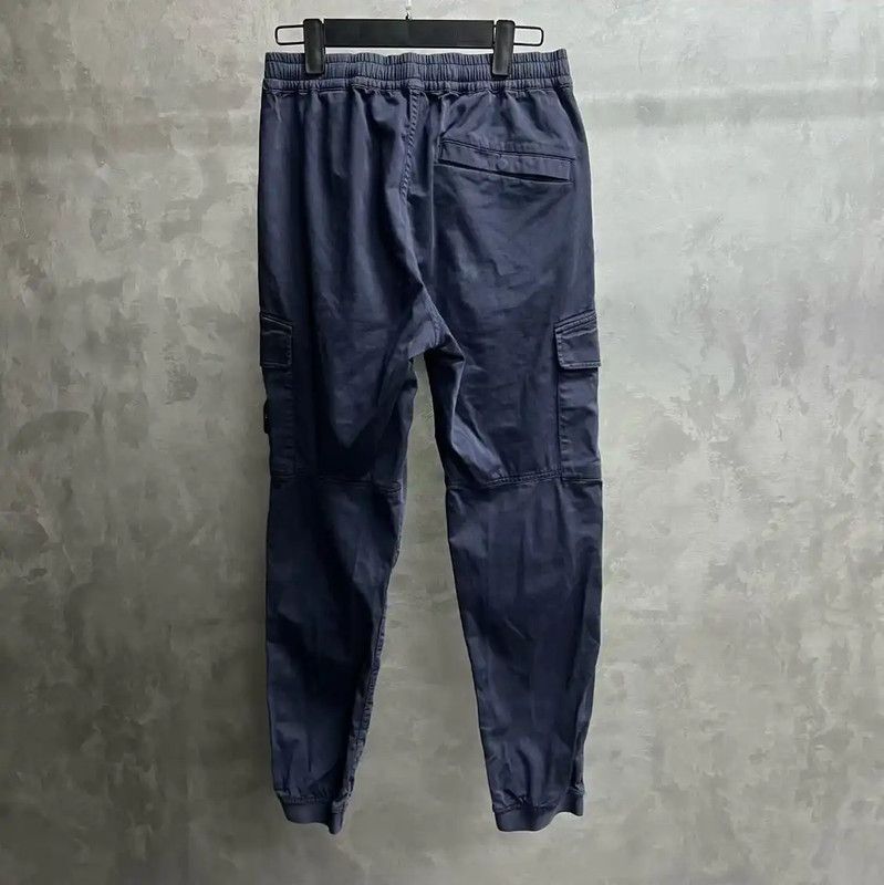 Stone Island Stone Island Blue Casual Pants for Men 0089 Size US 30 / EU 46 - 4 Thumbnail