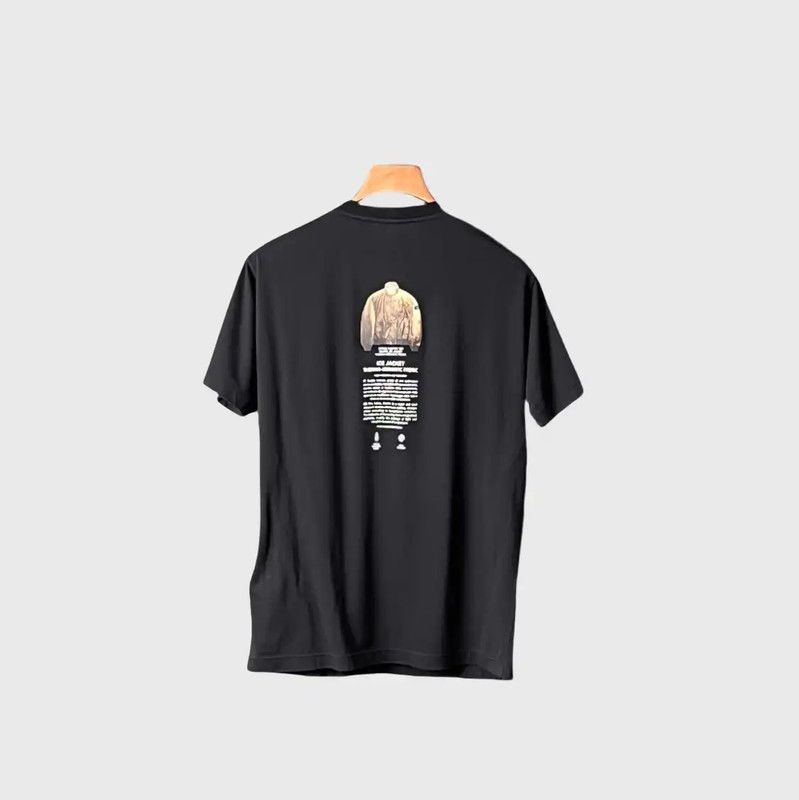 Stone Island Stone Island Black Logo Short Sleeve T-Shirt 0089 Size US M / EU 48-50 / 2 - 2 Thumbnail