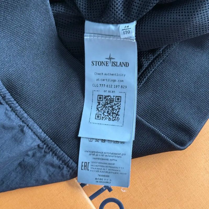 Stone Island Stone Island Black Cotton Men's Jacket 0089 Size US M / EU 48-50 / 2 - 7 Thumbnail