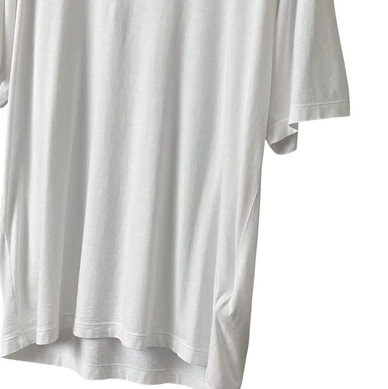 Stone Island Stone Island White Cotton Short-Sleeve T-Shirt 0089 Size US XL / EU 56 / 4 - 4 Thumbnail